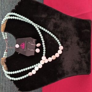 Paparazzi Necklace & Earrings Set